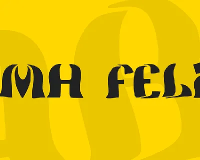 JMH Feliz font