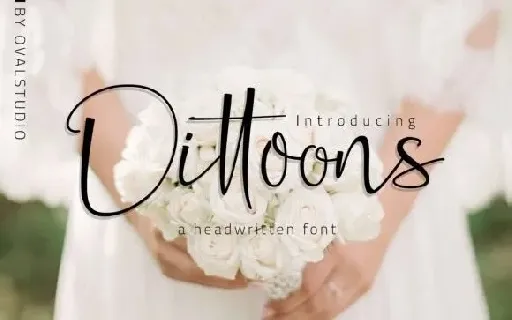 Dittoons font