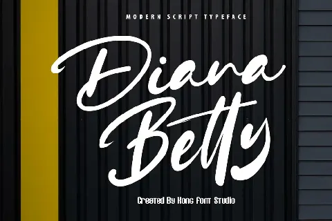 Diana Betty font