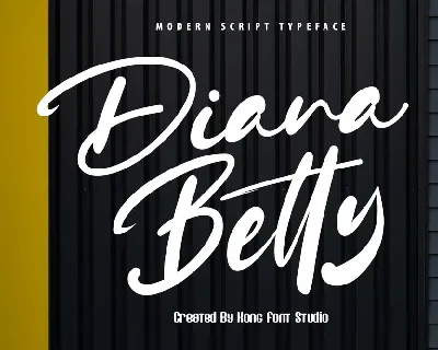 Diana Betty font