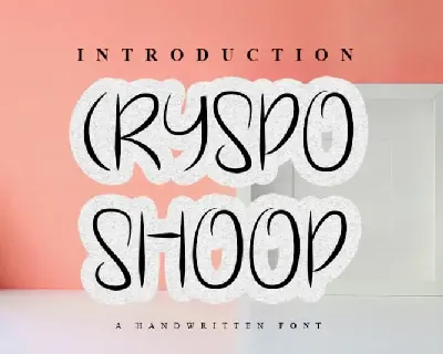 Cryspo Shoop Display font