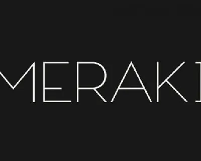 Meraki font