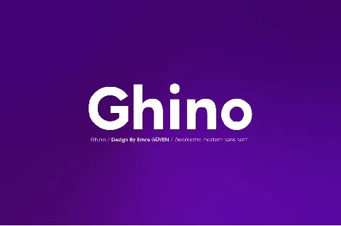 Ghino Family font