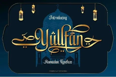 Yulltan font