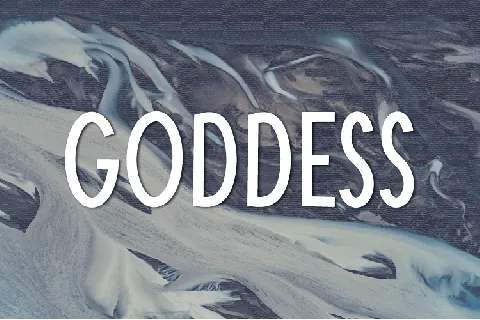 Goddess font