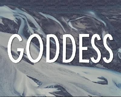 Goddess font