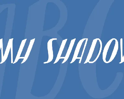 JMH Shadow font