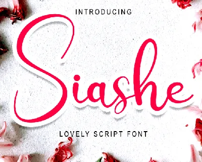 Siashe font