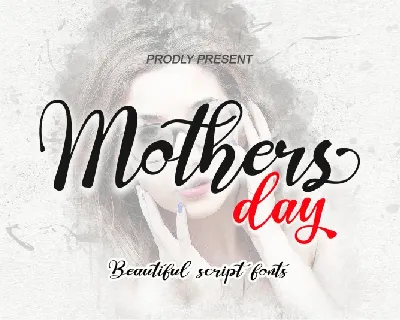 Mothers Day Script font