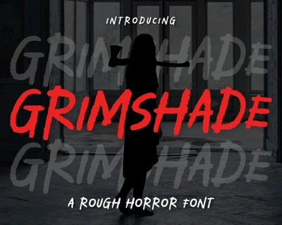 Grimshade font