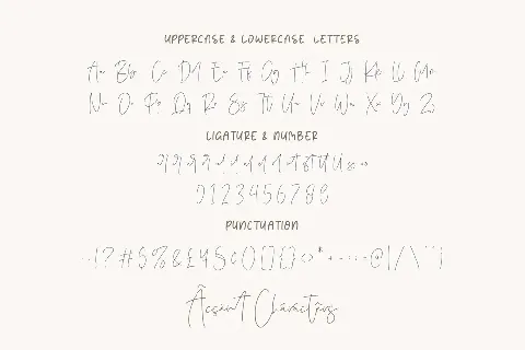 Purify Signature font