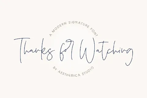 Purify Signature font