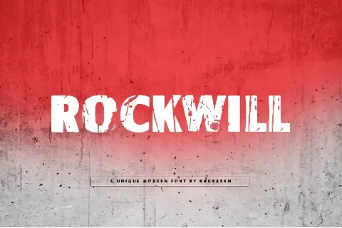 Rockwill font