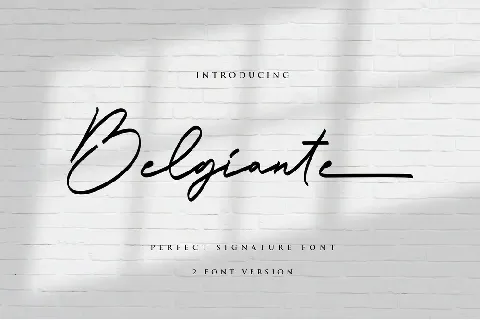 Belgiante font