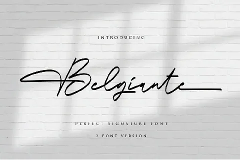 Belgiante font