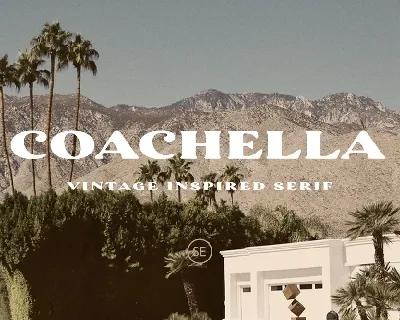 Coachella font