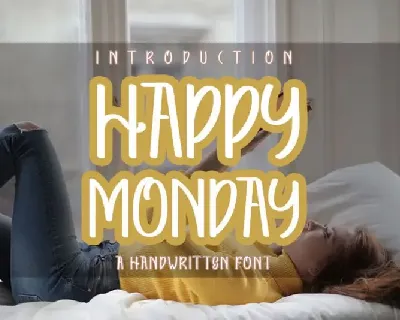 Happy Monday Display font