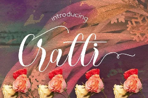 Cratti Script font