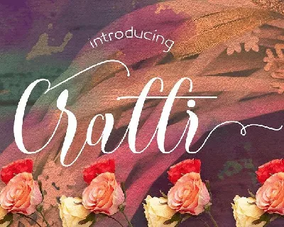 Cratti Script font