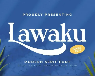 Lawaku font