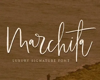 Marchita font