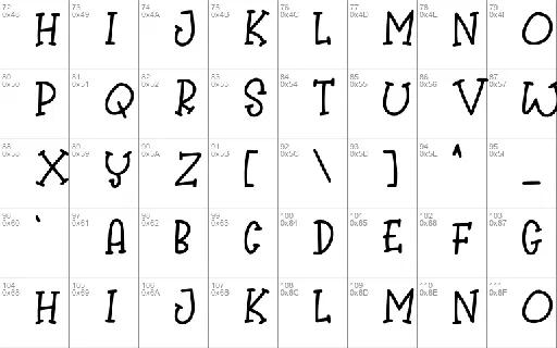 TeACherSCHOoL font