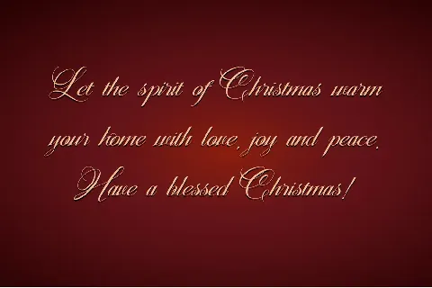 Christmas Calligraphy-Personal font