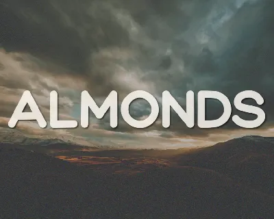 Almonds font