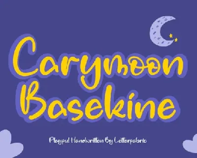 Carymoon Basekine font