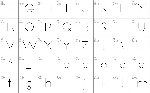 Offering Ultra Thin Free font