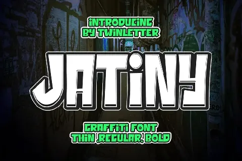 Jatiny font