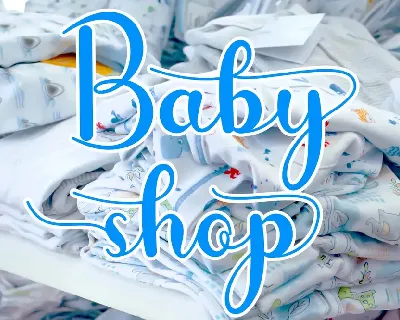 Baby Shop font