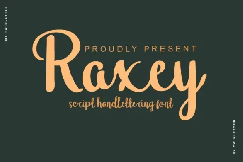 Raxey Handwritten Script font