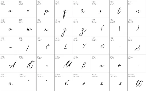 Jelymist Calligraphy Script font