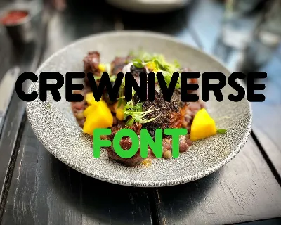 Crewniverse font