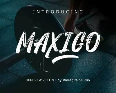 Maxigo font