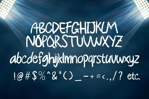 Playmaker font