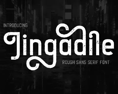 Jingadile font