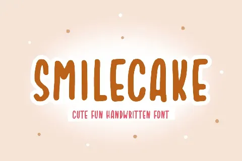Smilecake font