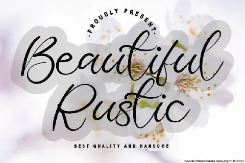 Beautiful Rustic font