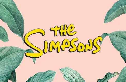 Simpsons font