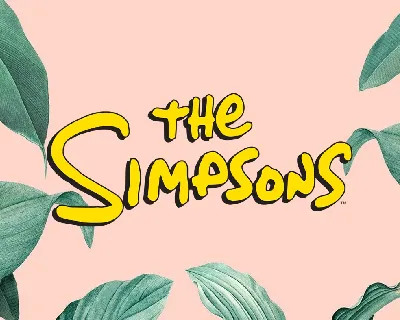 Simpsons font