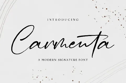 Carmenta font