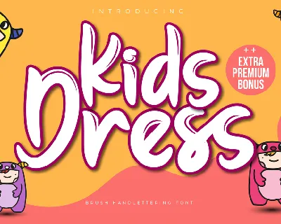 Kids Dress font