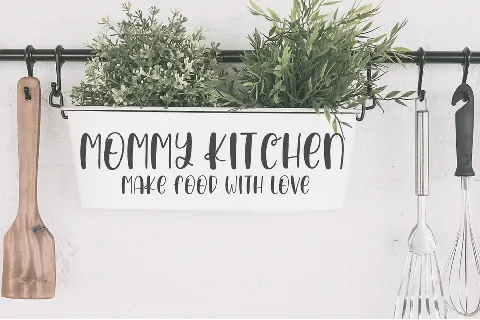 RusticPeach font