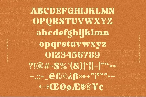 GlaftonDemo font