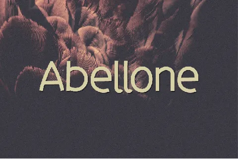 Abellone font