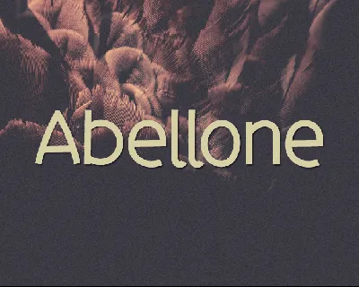 Abellone font