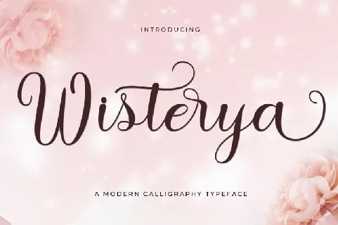 Wisterya font