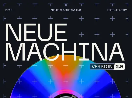 Neue Machina v2.0 font